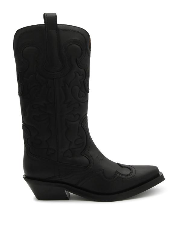 Ganni Bottes - Noir