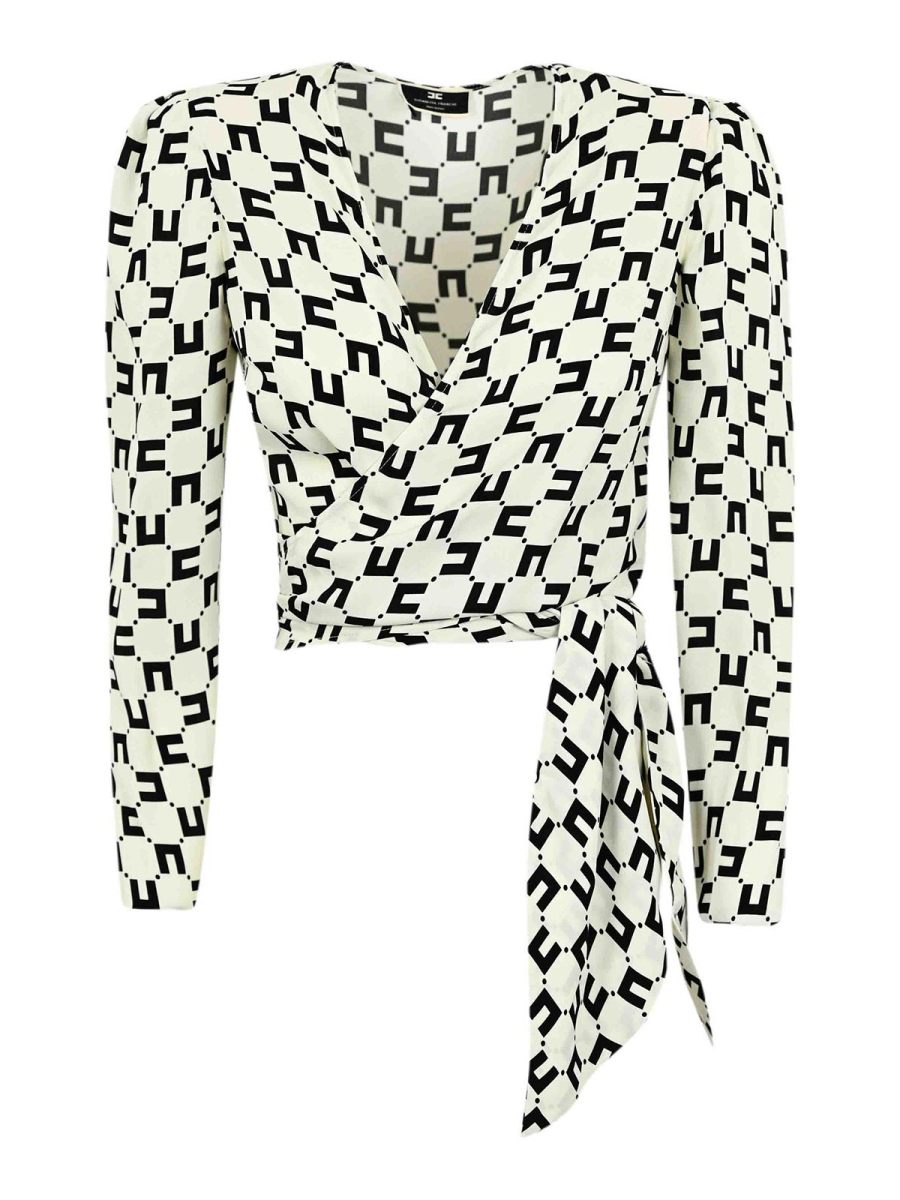 Elisabetta Franchi Chemise - Blanc