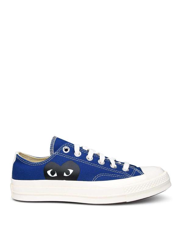Comme des Garçons Play Baskets - Bleu