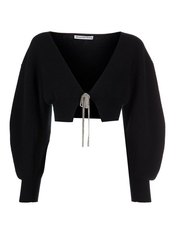 Alexander Wang Pull Col Rond - Noir