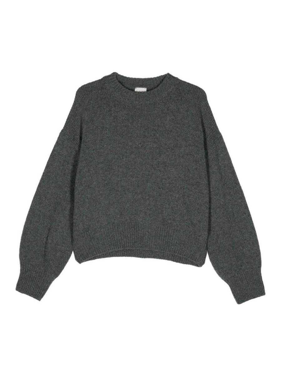 Alysi Pull Col Rond - Gris