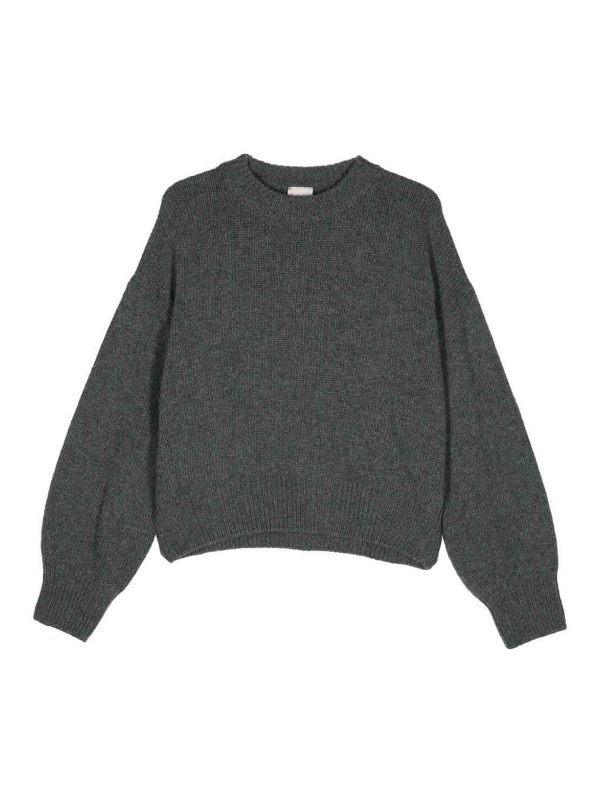 Alysi Pull Col Rond - Gris