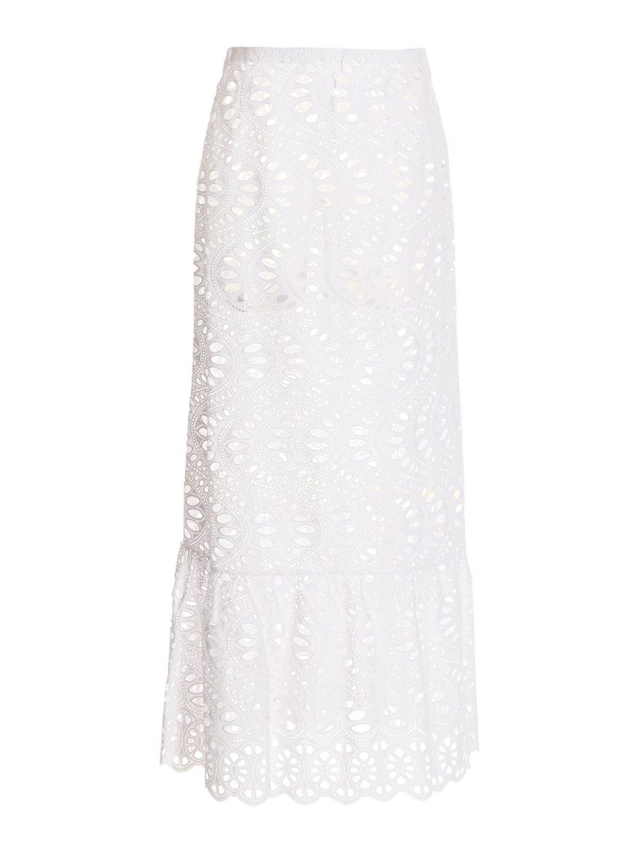 Giambattista Valli Jupe Longue - Blanc
