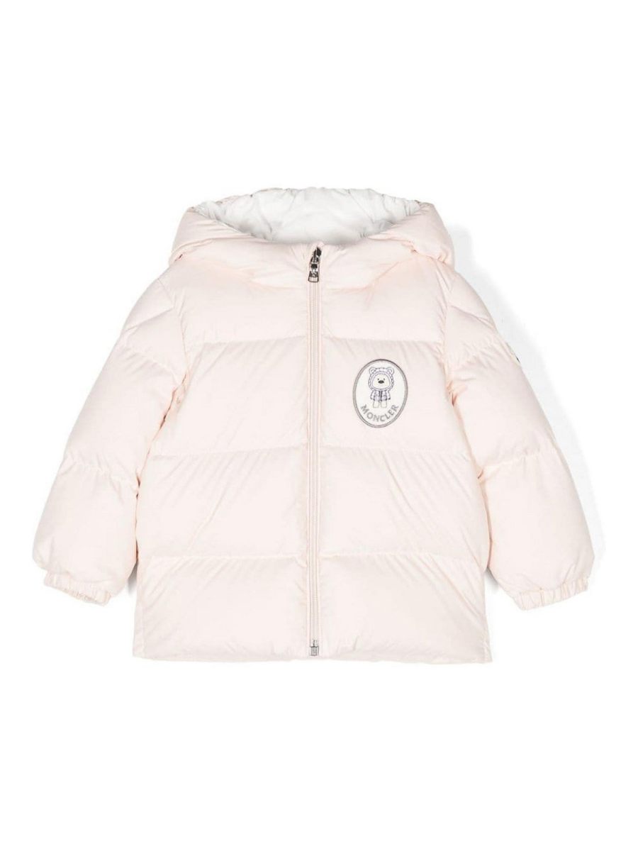 Moncler Jr Blouson Rembourré - Couleur Chair