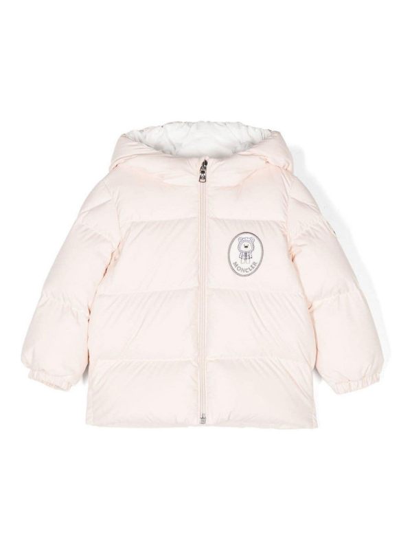 Moncler Jr Blouson Rembourré - Couleur Chair
