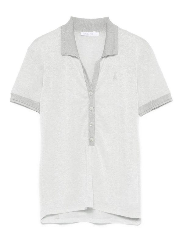 Patrizia Pepe Pull Col Rond - Blanc
