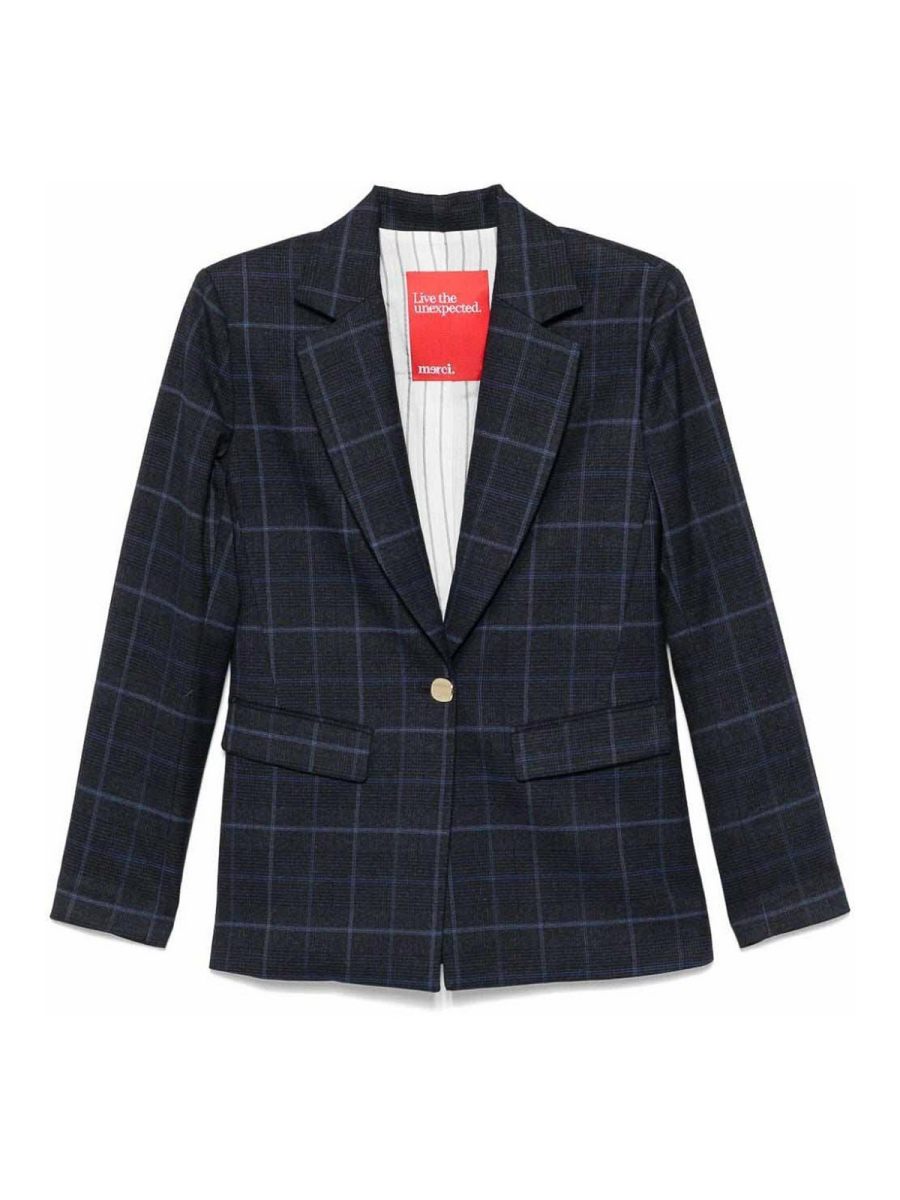 Merci Veste Casual - Bleu