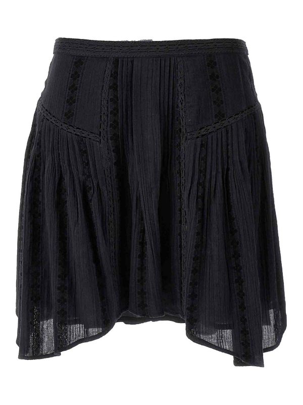 Isabel Marant Etoile Jupe Midi - Noir