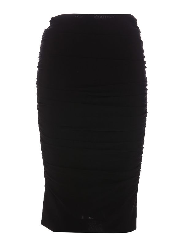 Pinko Jupe Midi - Noir