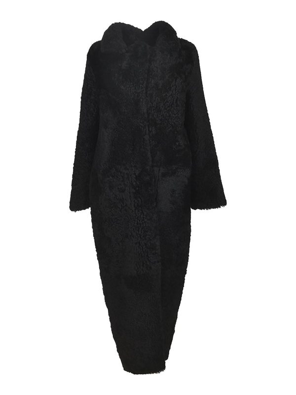 Simonetta Ravizza Manteau Court - Noir