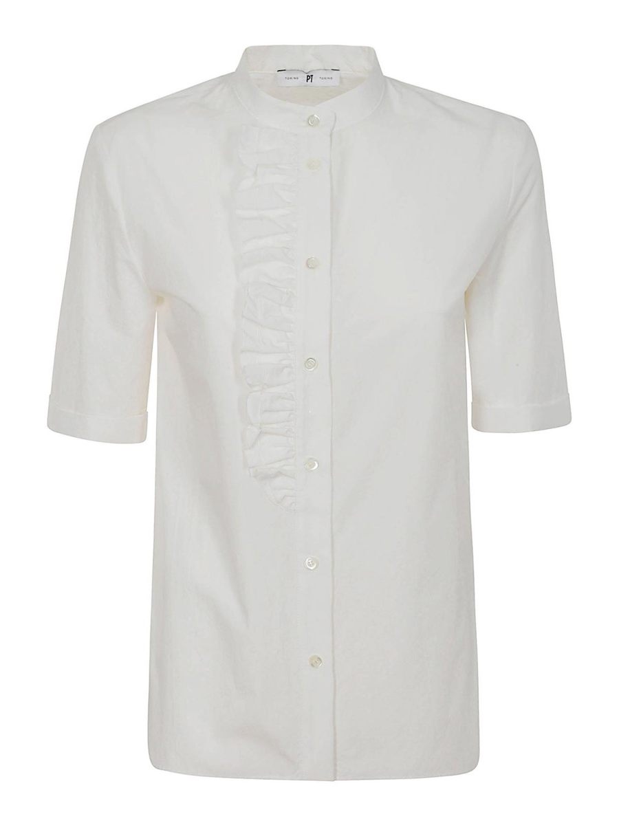 Pt Torino Chemise - Blanc