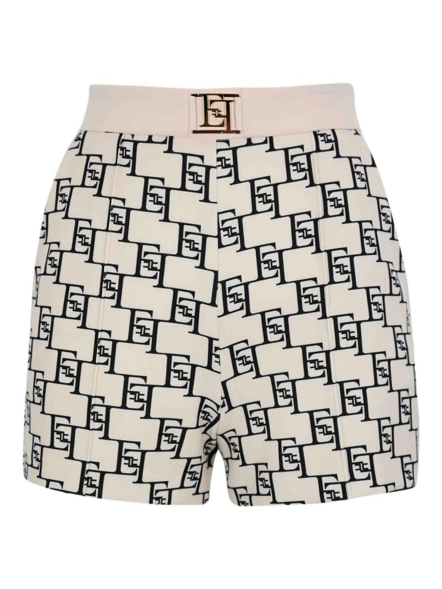 Elisabetta Franchi Short - Blanc