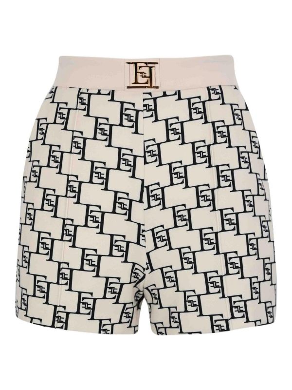 Elisabetta Franchi Short - Blanc