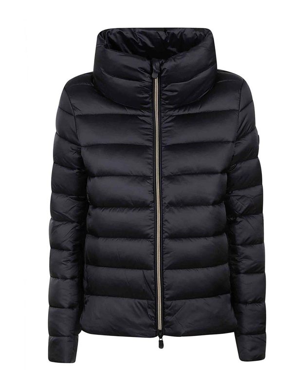 Save the Duck Manteau Au Genou - Noir