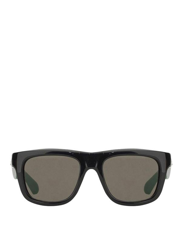 Bottega Veneta Lunettes De Soleil - Noir
