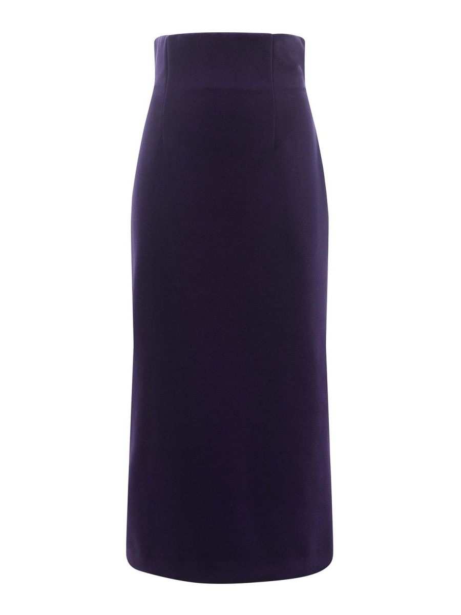 Philosophy di Lorenzo Serafini Jupe Midi - Violet