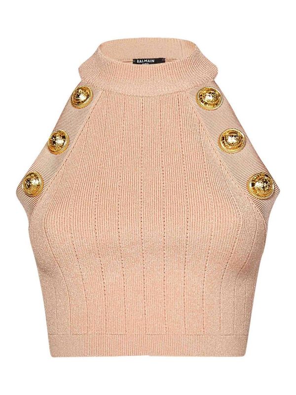Balmain Top - Couleur Chair