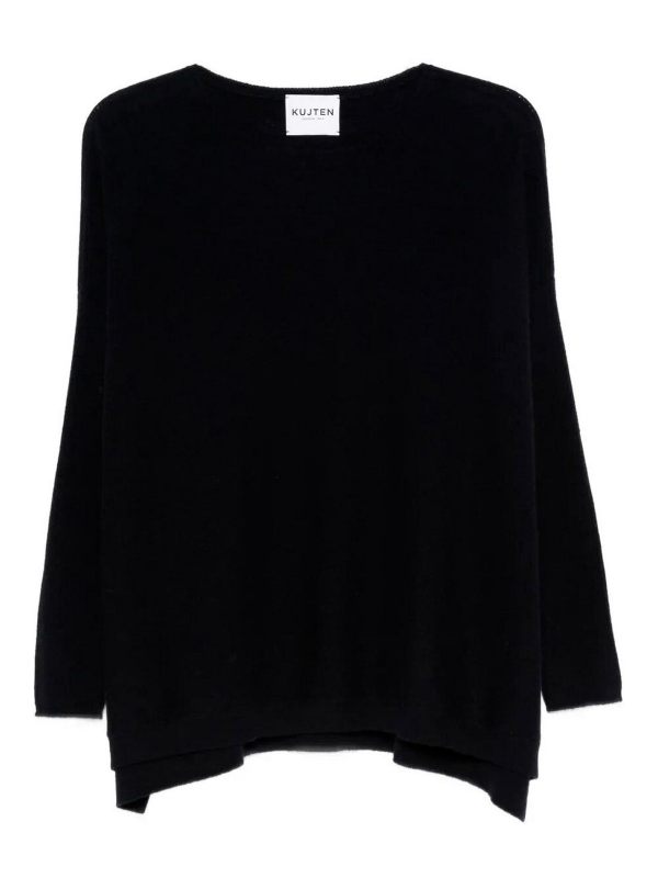 Kujten Pull Col Rond - Noir