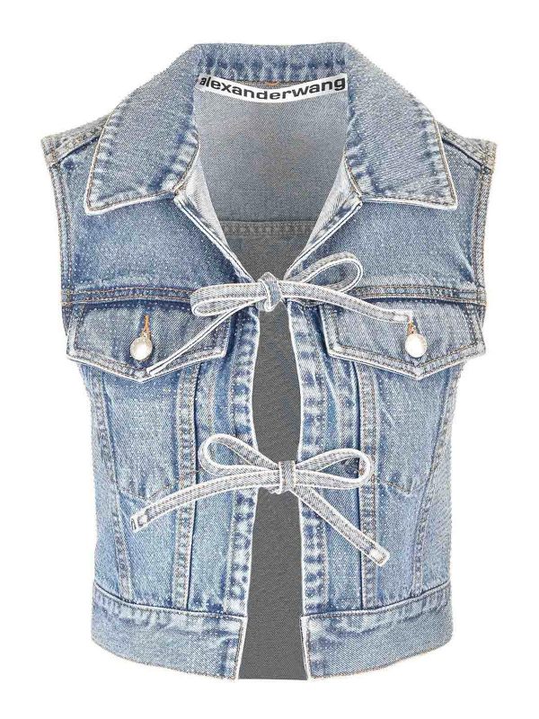 Alexander Wang Gilet - Bleu