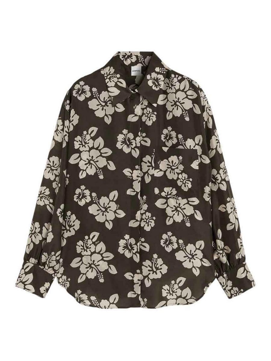 Aspesi Chemise - Vert Foncé