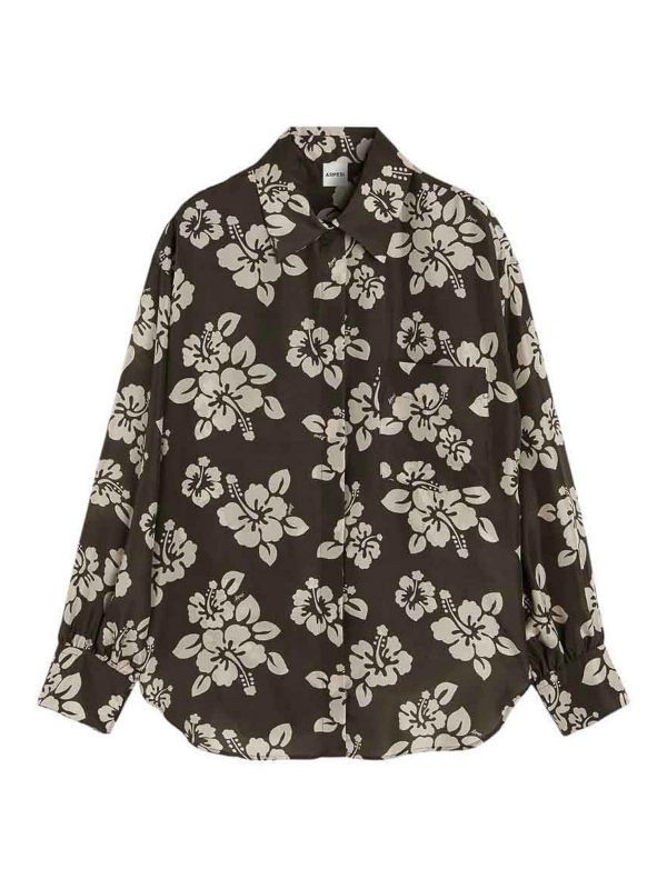 Aspesi Chemise - Vert Foncé