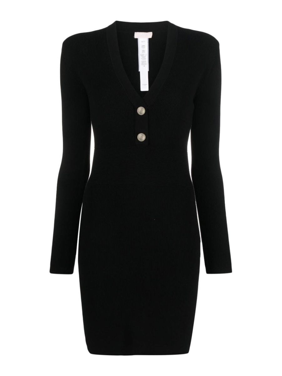 Liu Jo Robe Au Genou - Noir