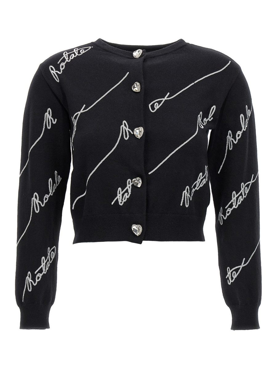 Rotate Birger Christensen Cardigan - Blanc