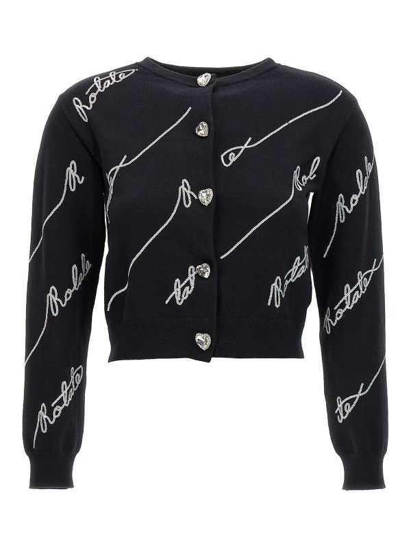 Rotate Birger Christensen Cardigan - Blanc