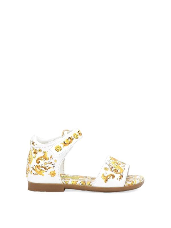 Dolce & Gabbana Jr Sandales - Jaune