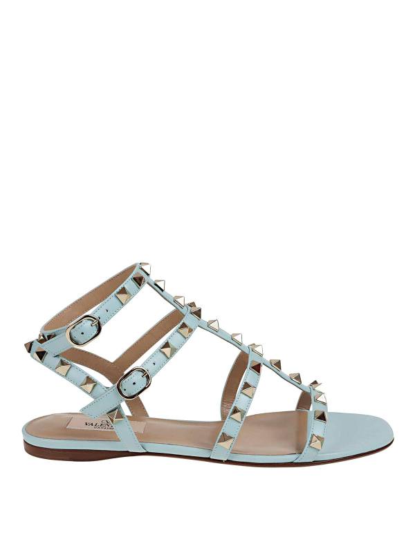 Valentino Garavani Sandales - Bleu Clair