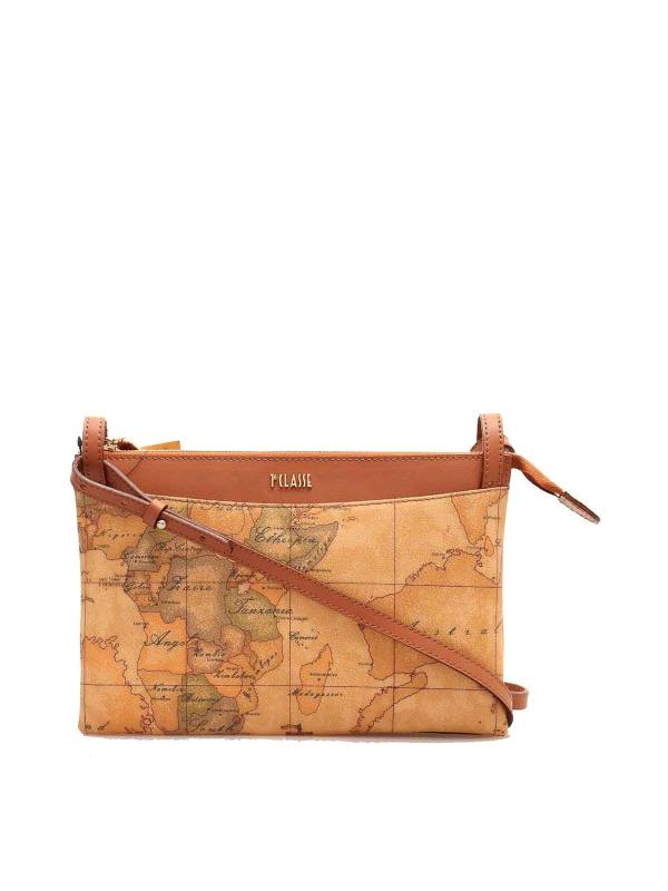 Alviero Martini 1a Classe Sac Porté Épaule - Beig