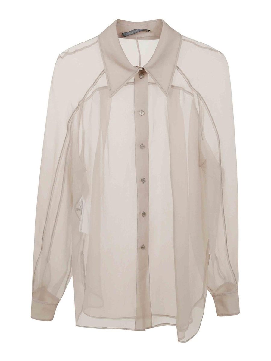 Alberta Ferretti Chemise - Couleur Chair