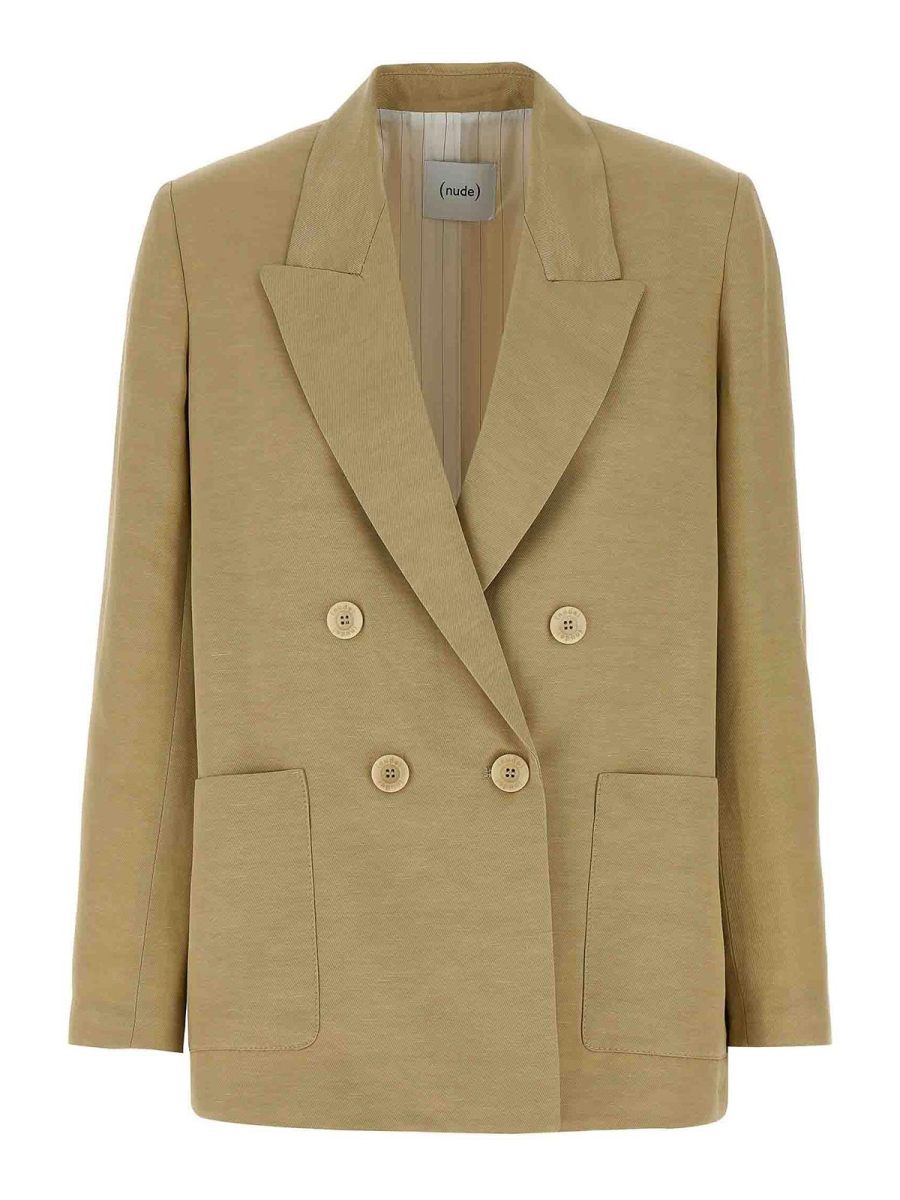 Nude Blazer - Beige