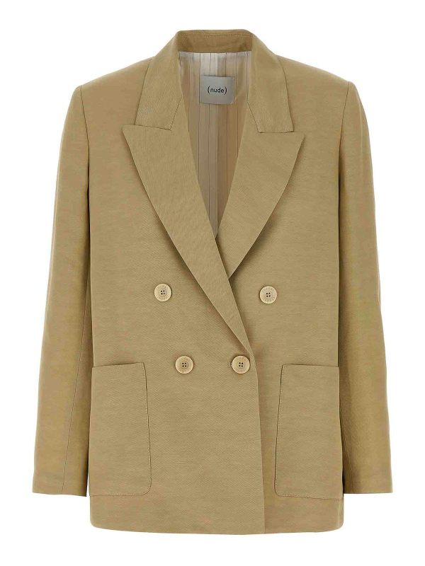 Nude Blazer - Beige