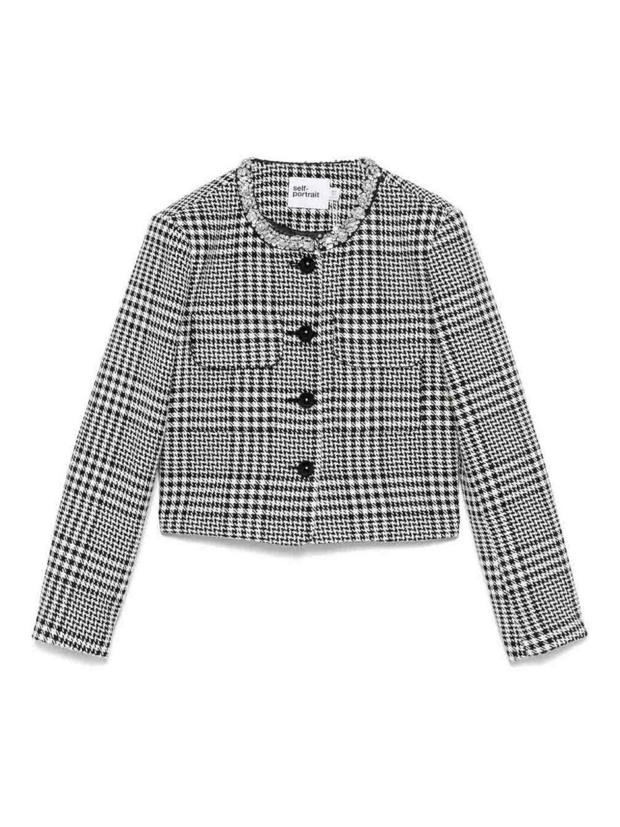 Self Portrait Veste Casual - Noir