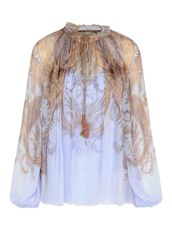 Zimmermann Blouse - Métallique