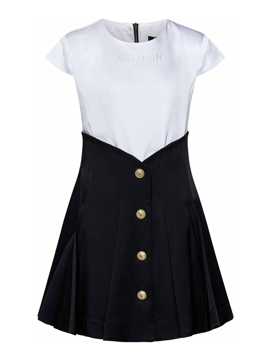 Balmain Jupe Midi - Noir