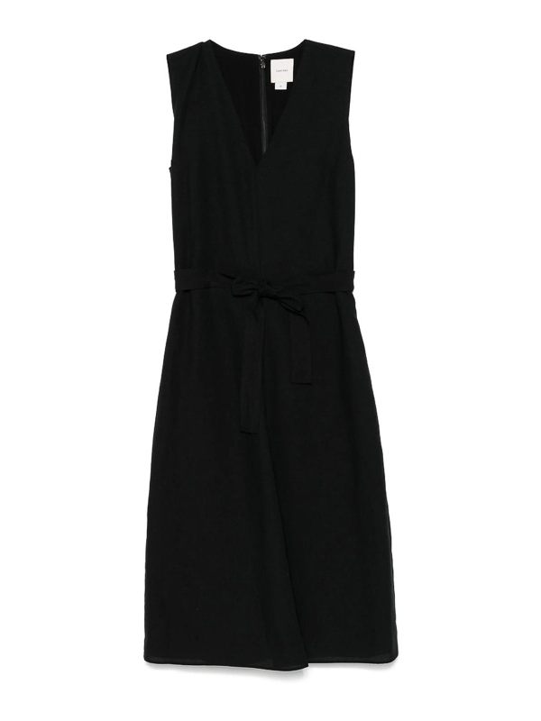 Calvin Klein Robe Au Genou - Noir