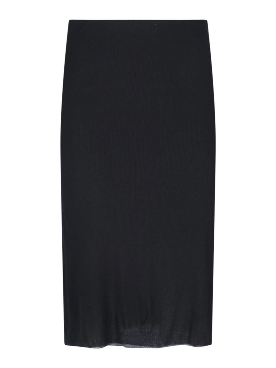 Khaite Jupe Midi - Noir