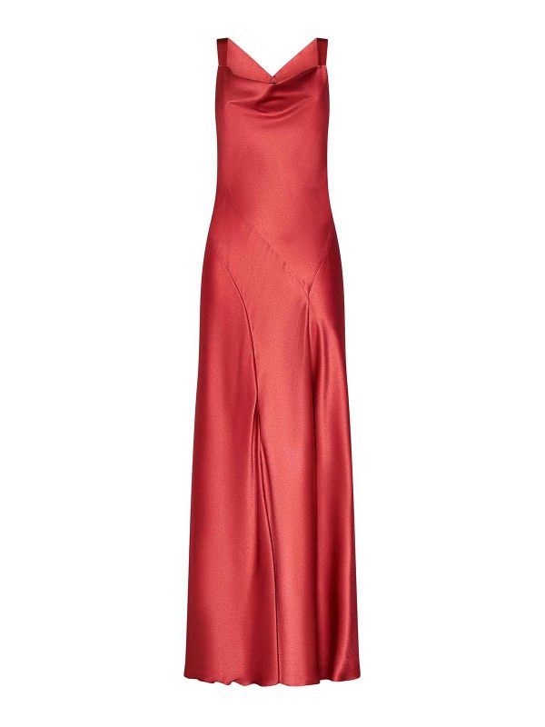Alberta Ferretti Maxi Robe - Rouge