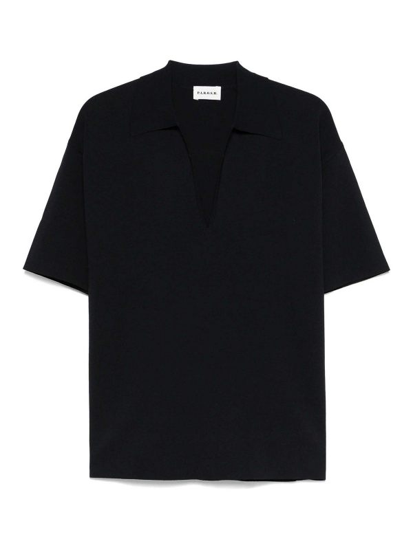 P. A.R. O.S. H. Pull Col Bateau - Bleu