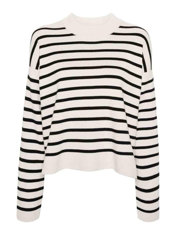 Ami Paris Pull Col Rond - Gris
