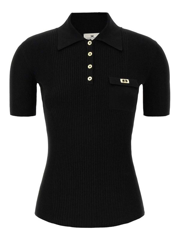 Elisabetta Franchi Polo - Noir
