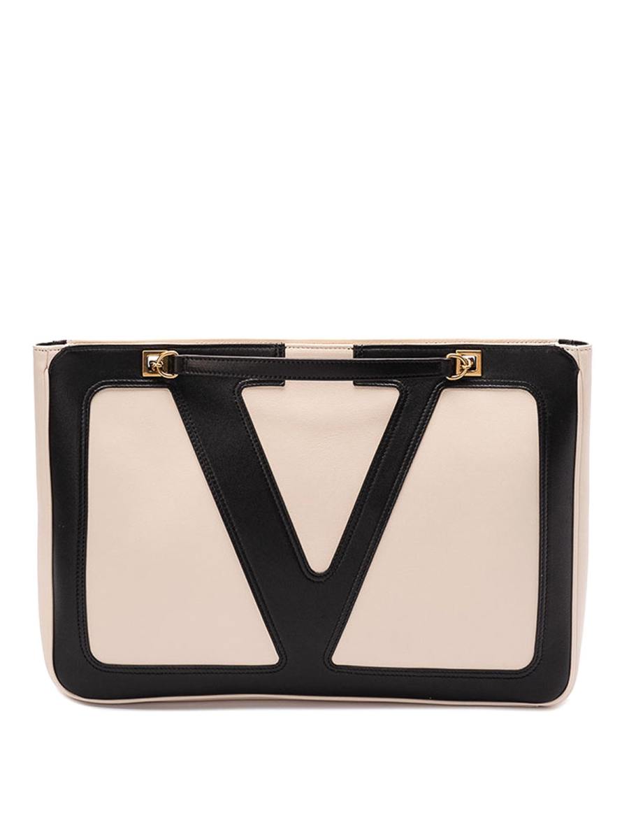 Valentino Garavani Sac Bandoulière - Blanc
