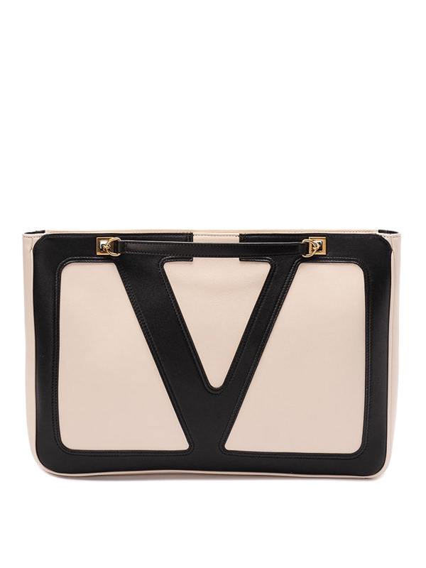 Valentino Garavani Sac Bandoulière - Blanc