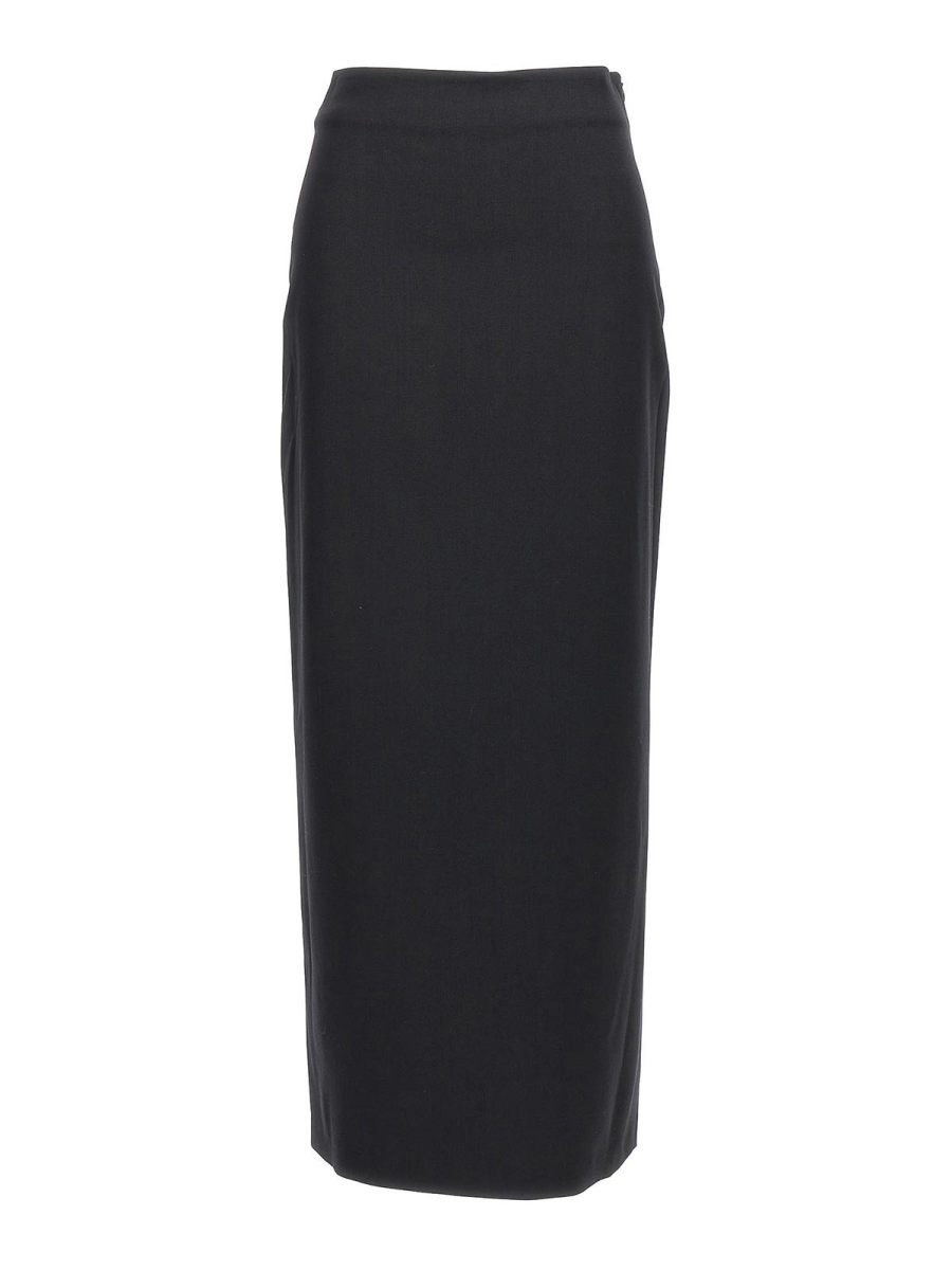 Loulou Studio Jupe Midi - Noir