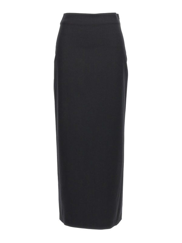 Loulou Studio Jupe Midi - Noir