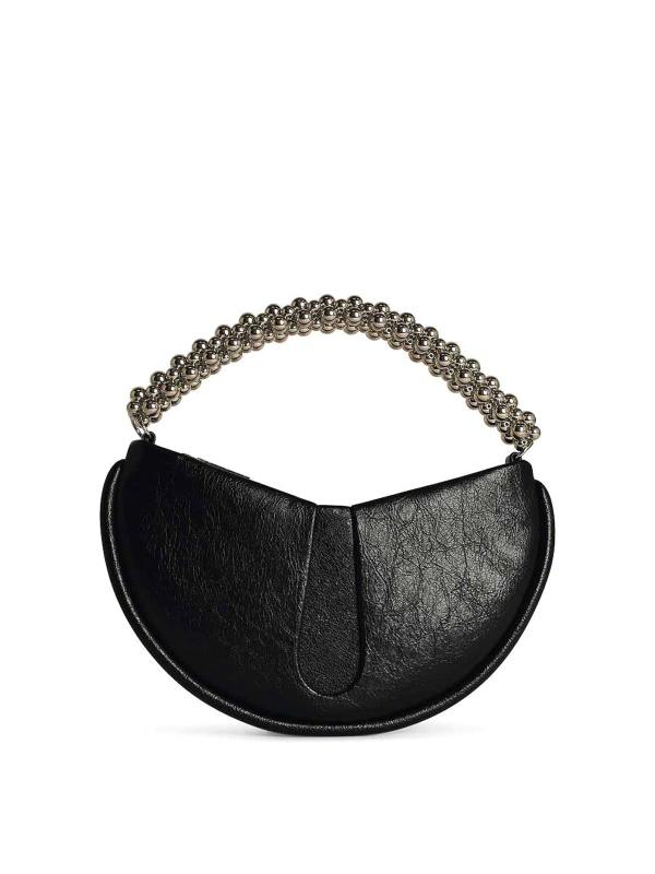 Themoirè Sac Bandoulière - Noir