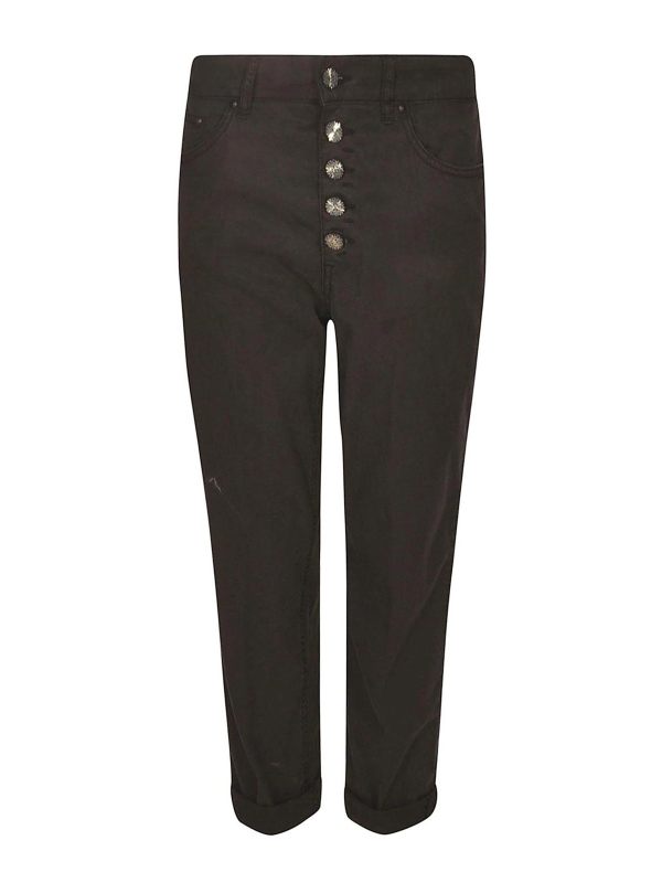 Dondup Pantalons Décontractés - Noir