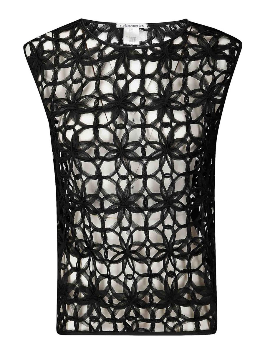 Stefano Mortari Top - Noir